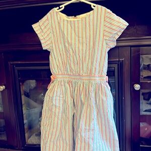 Seersucker J Crew Dress